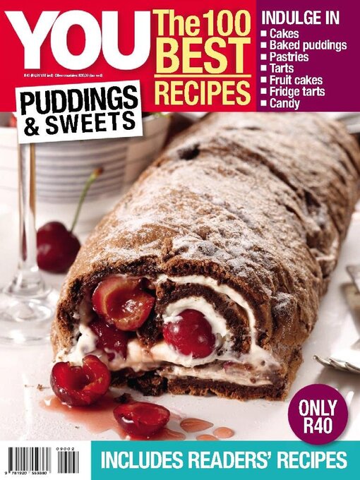 Title details for YOU Best Recipes Puddings by Media 24 Ltd - Available